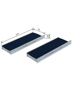 BOSCH 0986628610 FILTRO, ARIA ABITACOLO