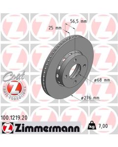 ZIMMERMANN 100121920 DISCO FRENO
