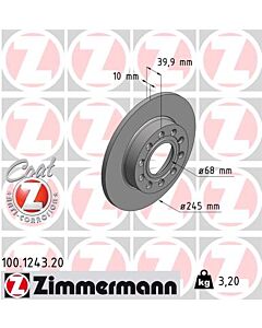 ZIMMERMANN 100124320 DISCO FRENO