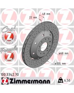 ZIMMERMANN 100334270 DISCO FRENO