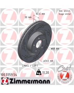 ZIMMERMANN 100335954 DISCO FRENO