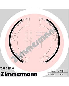 ZIMMERMANN 109901140 KIT GANASCE, FRENO STAZIONAMENTO