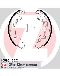 ZIMMERMANN 109901352 KIT GANASCE FRENO