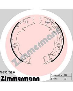 ZIMMERMANN 109901580 KIT GANASCE, FRENO STAZIONAMENTO