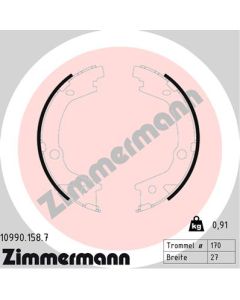 ZIMMERMANN 109901587 KIT GANASCE, FRENO STAZIONAMENTO
