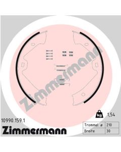 ZIMMERMANN 109901591 KIT GANASCE, FRENO STAZIONAMENTO