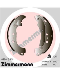 ZIMMERMANN 109901595 KIT GANASCE FRENO