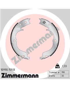 ZIMMERMANN 109901598 KIT GANASCE, FRENO STAZIONAMENTO