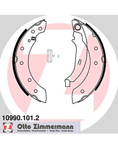 ZIMMERMANN 109901012 KIT GANASCE FRENO