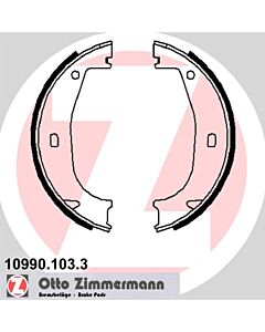 ZIMMERMANN 109901033 KIT GANASCE, FRENO STAZIONAMENTO