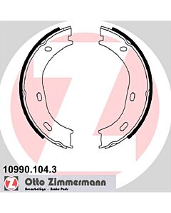 ZIMMERMANN 109901043 KIT GANASCE, FRENO STAZIONAMENTO