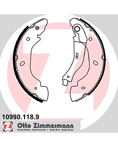 ZIMMERMANN 109901189 KIT GANASCE FRENO