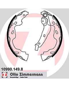 ZIMMERMANN 109901498 KIT GANASCE FRENO
