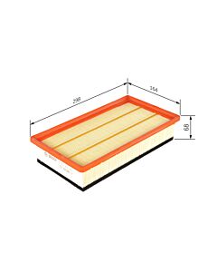 BOSCH 1457433086 FILTRO ARIA