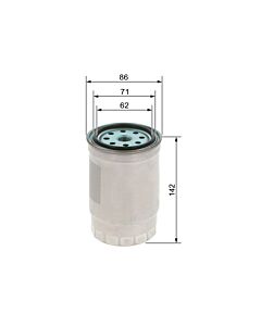 BOSCH 1457434511 FILTRO CARBURANTE