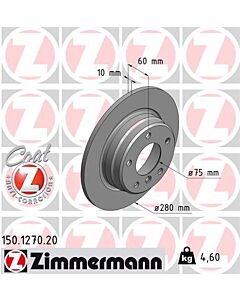 ZIMMERMANN 150127020 DISCO FRENO