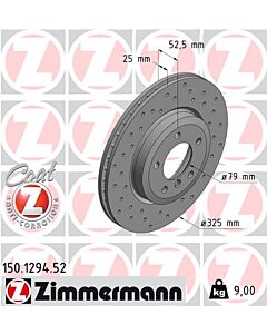 ZIMMERMANN 150129452 DISCO FRENO