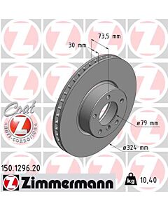 ZIMMERMANN 150129620 DISCO FRENO