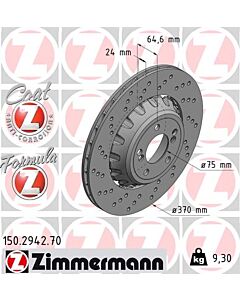 ZIMMERMANN 150294270 DISCO FRENO