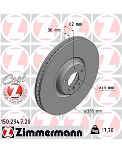 ZIMMERMANN 150294720 DISCO FRENO