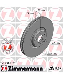 ZIMMERMANN 150294832 DISCO FRENO