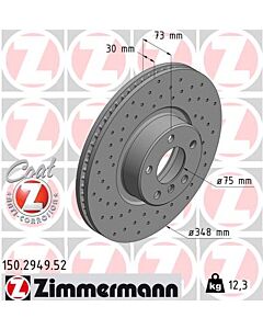 ZIMMERMANN 150294952 DISCO FRENO