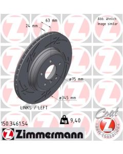 ZIMMERMANN 150346154 DISCO FRENO