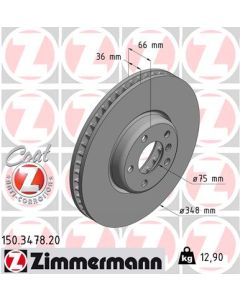 ZIMMERMANN 150347820 DISCO FRENO