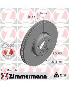 ZIMMERMANN 150347832 DISCO FRENO