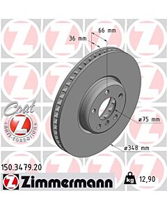 ZIMMERMANN 150347920 DISCO FRENO