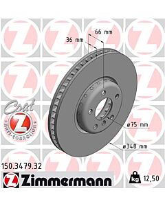 ZIMMERMANN 150347932 DISCO FRENO
