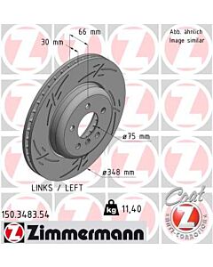 ZIMMERMANN 150348354 DISCO FRENO