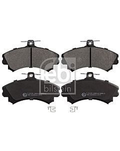 FEBI BILSTEIN 16213 KIT PASTIGLIE FRENO, FRENO A DISCO