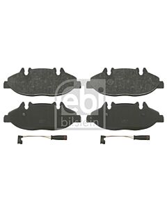 FEBI BILSTEIN 16487 KIT PASTIGLIE FRENO, FRENO A DISCO