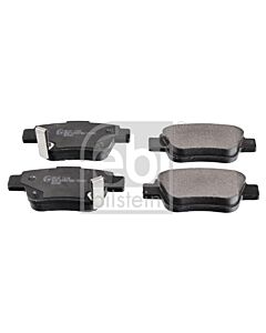 FEBI BILSTEIN 16652 KIT PASTIGLIE FRENO, FRENO A DISCO