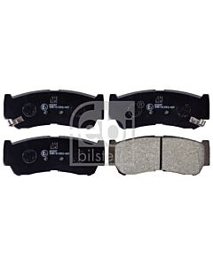 FEBI BILSTEIN 16668 KIT PASTIGLIE FRENO, FRENO A DISCO