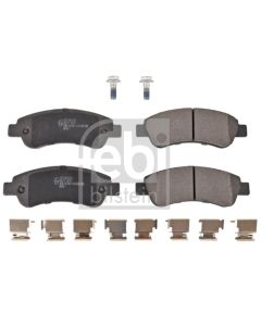 FEBI BILSTEIN 16814 KIT PASTIGLIE FRENO, FRENO A DISCO