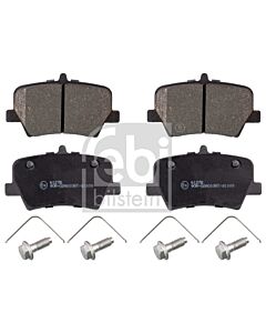 FEBI BILSTEIN 16984 KIT PASTIGLIE FRENO, FRENO A DISCO