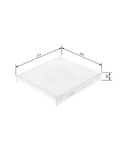 BOSCH 1987435108 FILTRO, ARIA ABITACOLO