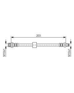 BOSCH 1987476035 FLESSIBILE DEL FRENO