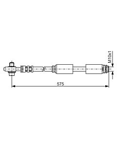 BOSCH 1987476172 FLESSIBILE DEL FRENO