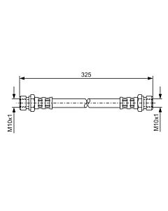 BOSCH 1987476177 FLESSIBILE DEL FRENO