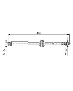 BOSCH 1987476182 FLESSIBILE DEL FRENO