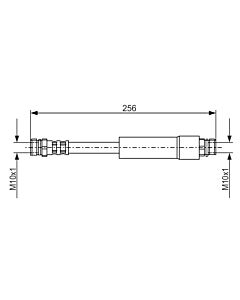 BOSCH 1987476284 FLESSIBILE DEL FRENO
