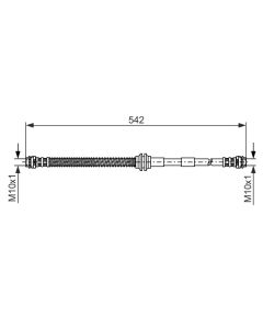 BOSCH 1987476325 FLESSIBILE DEL FRENO