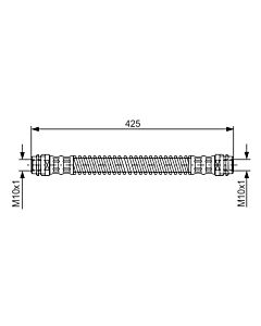 BOSCH 1987476330 FLESSIBILE DEL FRENO