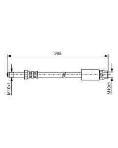 BOSCH 1987476359 FLESSIBILE DEL FRENO
