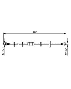 BOSCH 1987476413 FLESSIBILE DEL FRENO