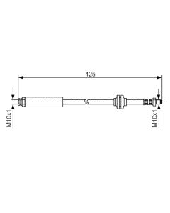 BOSCH 1987476451 FLESSIBILE DEL FRENO
