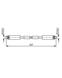 BOSCH 1987476856 FLESSIBILE DEL FRENO